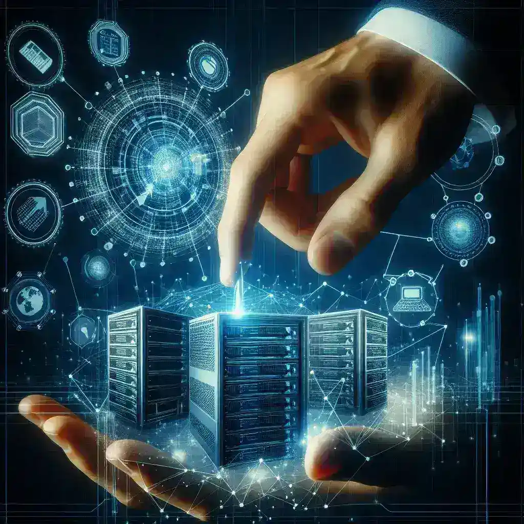 "Infographic showcasing the best tools for domain management and DNS automation in 2024, highlighting features, pricing, and user ratings."